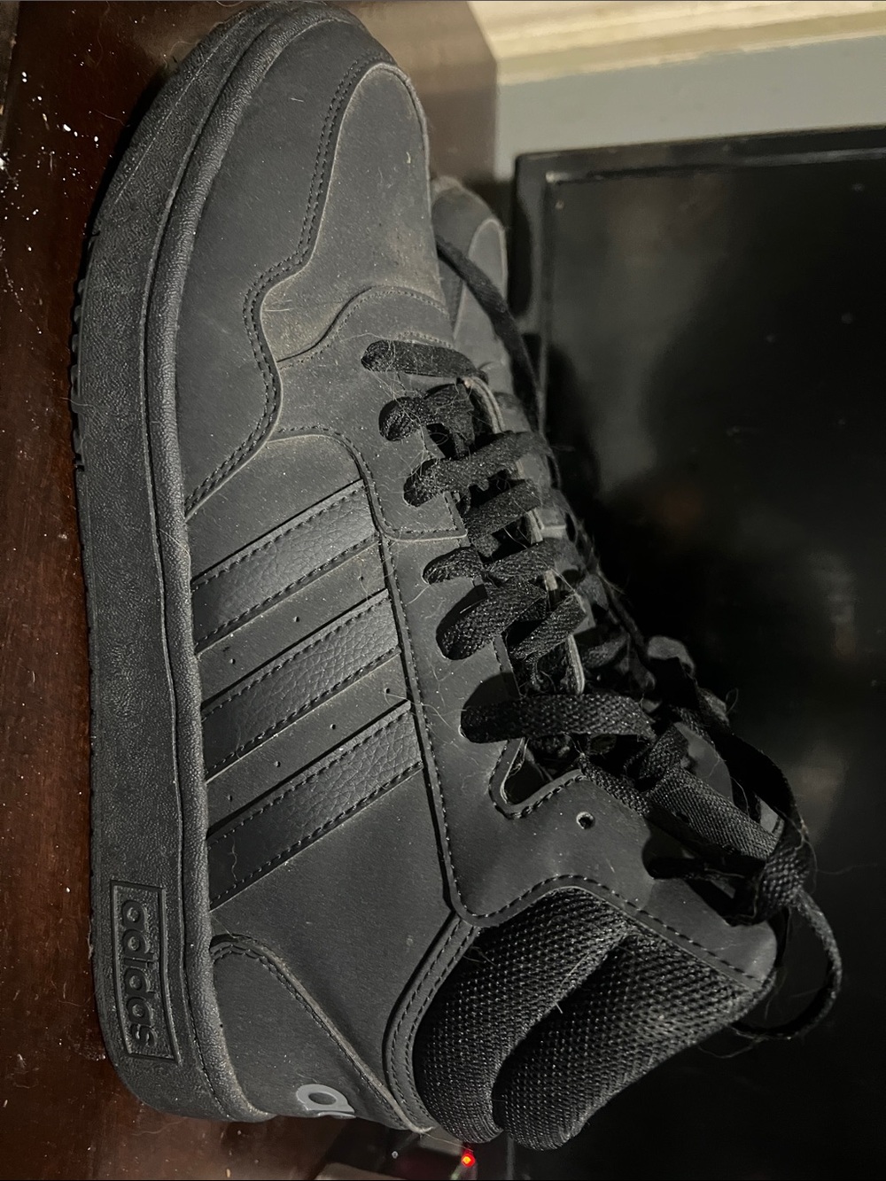 adidas Black High-Top Skate Sneakers